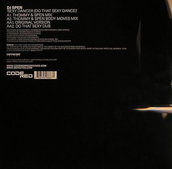 DJ Spen : Sexy Dancer (Do That Sexy Dance) (12")