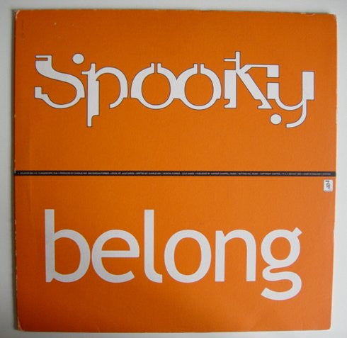 Spooky : Belong (12", Single)