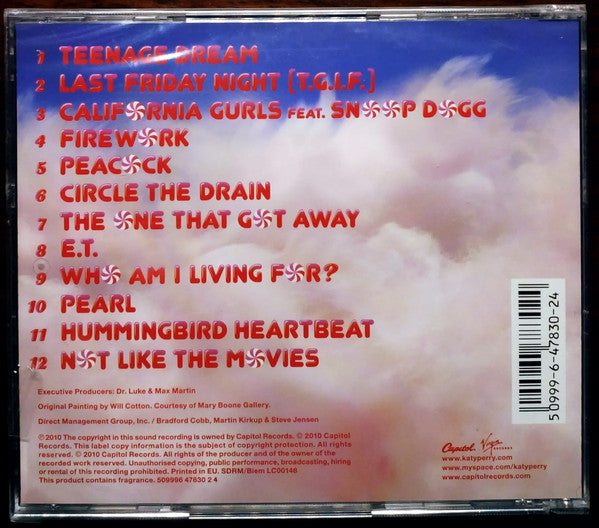 Katy Perry : Teenage Dream (CD, Album, Cot)