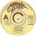 Freddy Breck : Years Of Love (7", Single, Promo)