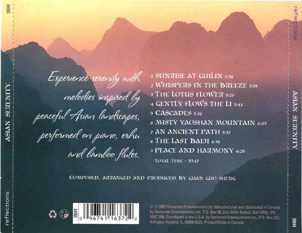 Guan Guo Sheng* : Asian Serenity (CD, Album)