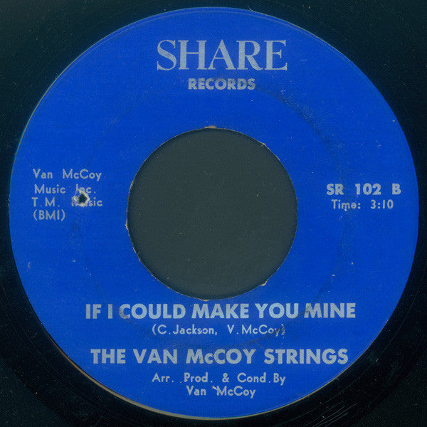 The Van McCoy Strings : Sweet And Easy / If I Could Make You Mine (7", Single, Bes)