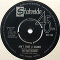 The Four Seasons : Ain't That A Shame  (7", Single)