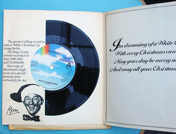 Bing Crosby : White Christmas  (7", Single, RE, Chr)