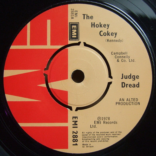 Judge Dread : Jingle Bells / The Hokey Cokey (7", Single)