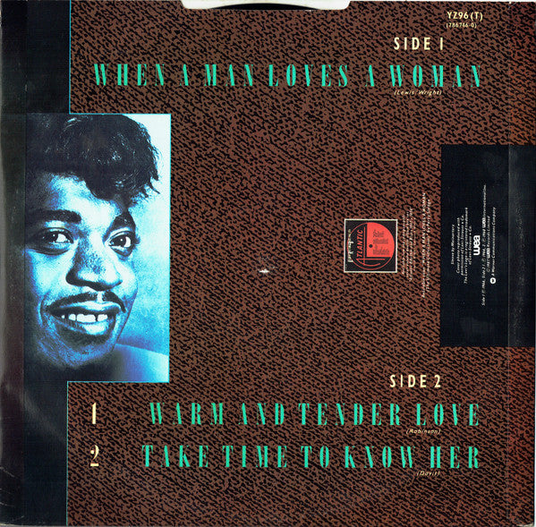 Percy Sledge : When A Man Loves A Woman (12", Single, Dam)