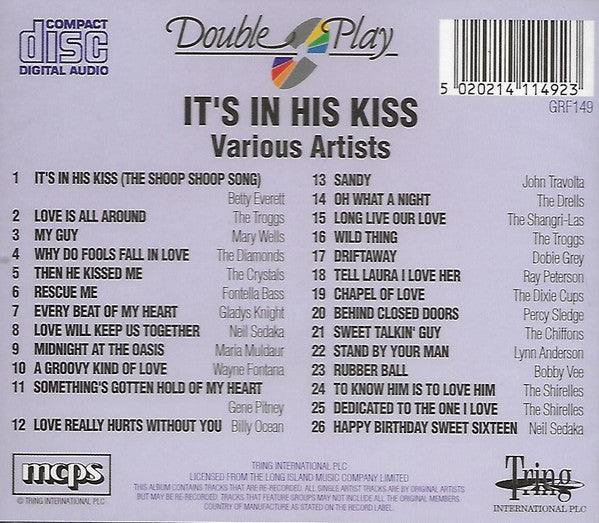 Various : It's In His Kiss  (CD, Comp, M/Print)