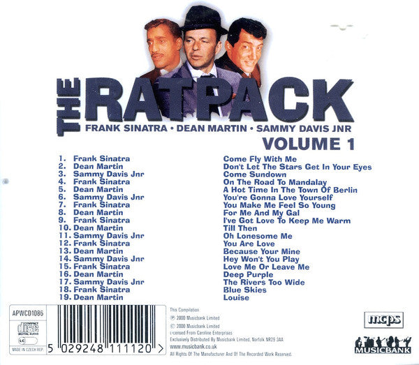 The Rat Pack : Volume 1 (CD, Comp)