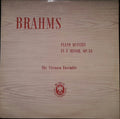 Johannes Brahms, The Virtuoso Ensemble : Piano Quintet In F Minor, Op.34 (LP, Album, Club, RE)