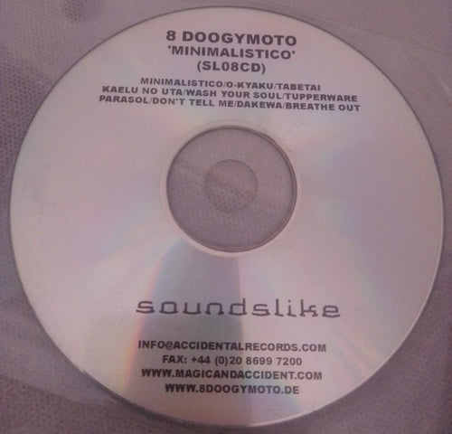 8 Doogymoto : Minimalistico (CDr, Album, Promo)
