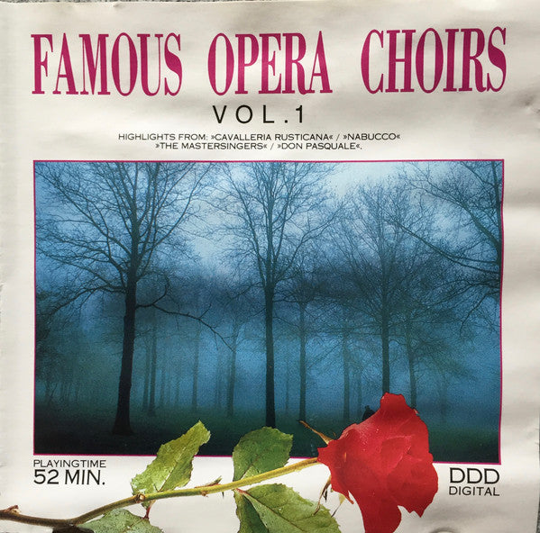 Various : Famous Opera Choirs Vol. 1 (CD, Comp)