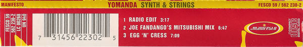 Yomanda : Synth & Strings (CD, Single)