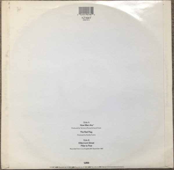 Aztec Camera : How Men Are (12", Single)