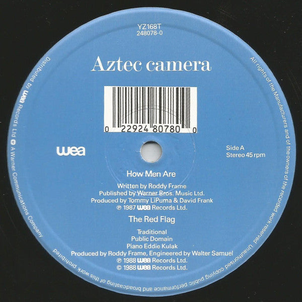 Aztec Camera : How Men Are (12", Single)