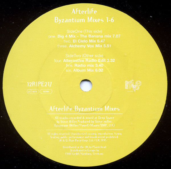 Afterlife : Byzantium (Mixes) (12")