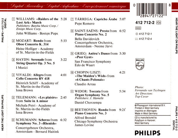 Various : Hear The Light On Philips (CD, Comp)