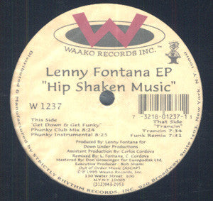 Lenny Fontana : Hip Shaken Music (12", EP)