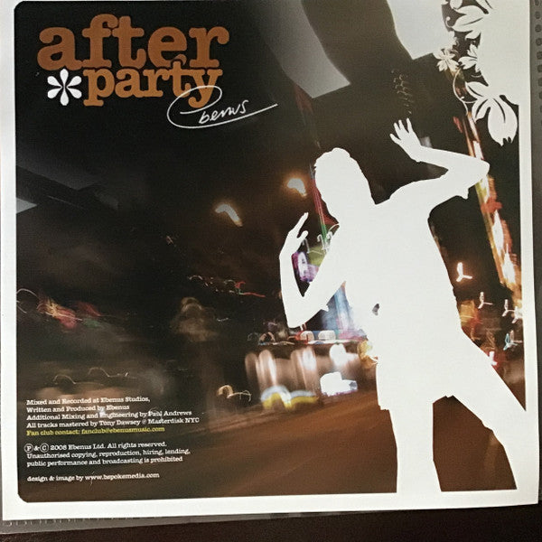 Ebenus : Afterparty  (CD, Single, Promo)
