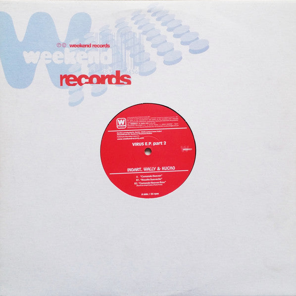 Isaac Indart, Dr. Kucho! & Wally Lopez : Virus E.P. Part 2 (12", EP)