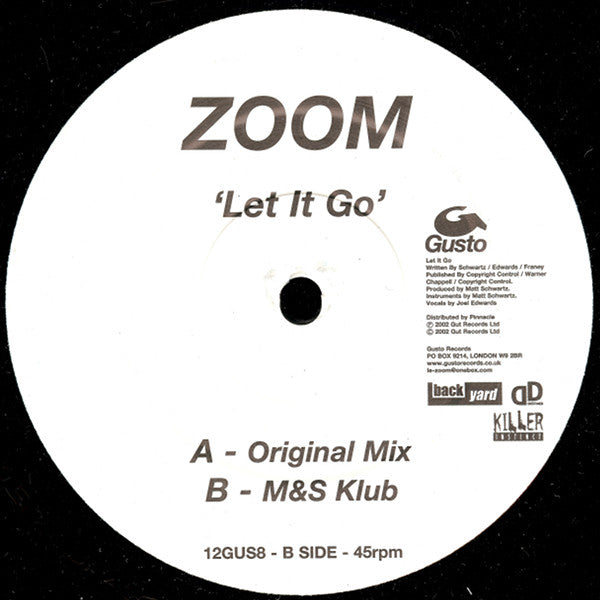 Zoom (3) : Let It Go (12")