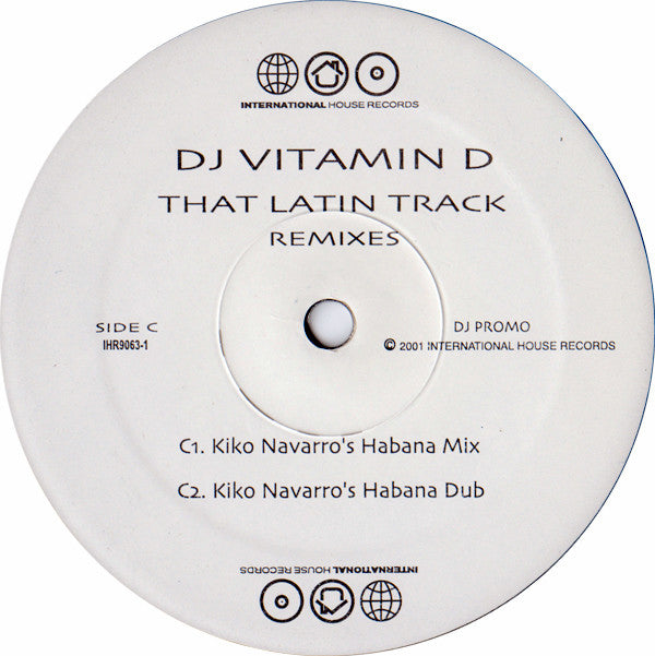 DJ Vitamin D : That Latin Track  (Remixes) (2x12", Promo)