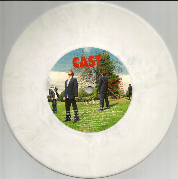 Cast : Flying (7", Single, Whi)