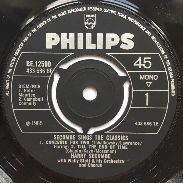 Harry Secombe : Secombe Sings The Classics (7", EP)