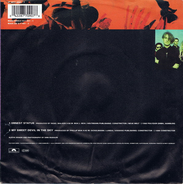 Phillip Boa & The Voodooclub : Ernest Statue (7", Single)