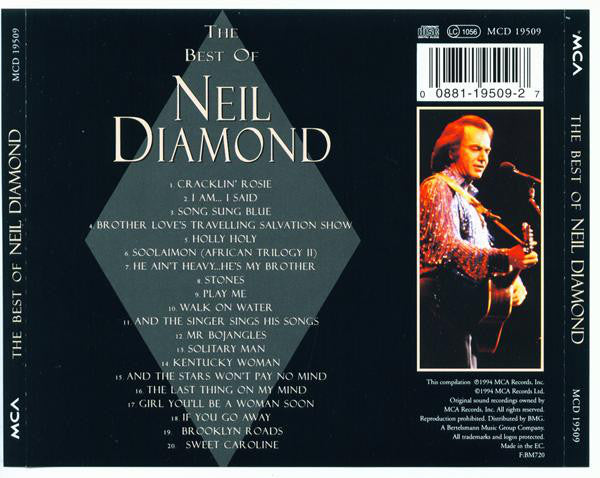 Neil Diamond : The Best Of Neil Diamond (CD, Comp)
