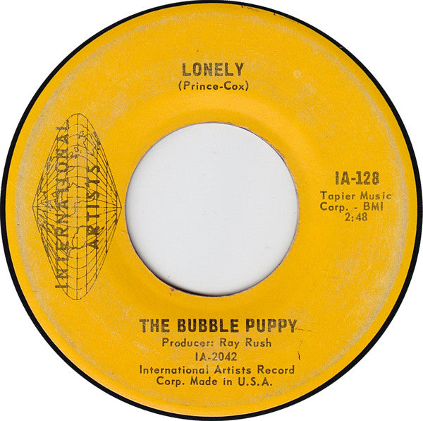 Bubble Puppy : Hot Smoke & Sasafrass (7", Single, Mono, San)