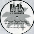 Deepest Blue Vs Stardust : Music Sounds Better In Blue (12", S/Sided, Unofficial)
