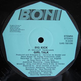 Girl Talk (4) : Kiss In The Dark (12", Maxi)