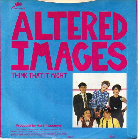 Altered Images : Pinky Blue (7", Single, Pap)