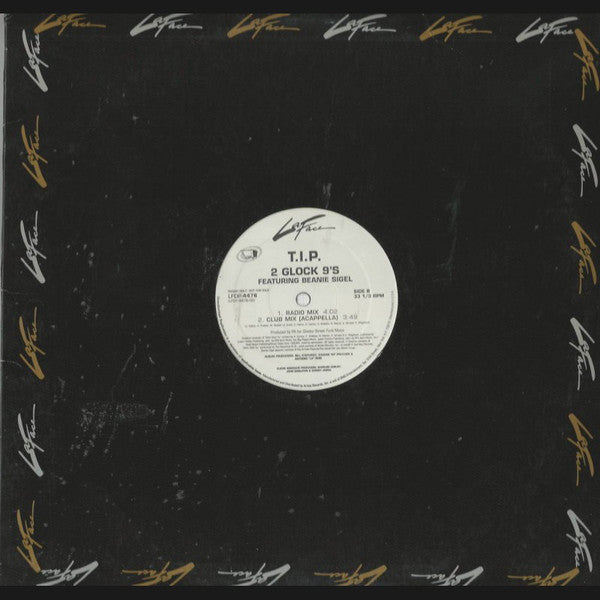 T.I. Featuring Beanie Sigel : 2 Glock 9's (12", Promo)