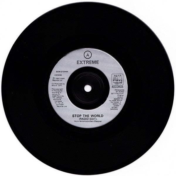 Extreme (2) : Stop The World (7", Single)