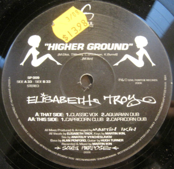 Elisabeth Troy : Higher Ground (12")