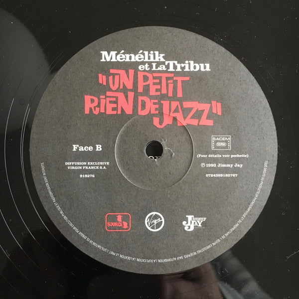 Menelik Et La Tribu : Un Petit Rien De Jazz (12")