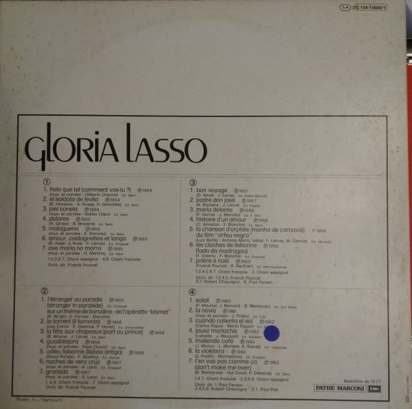 Gloria Lasso : L'étranger Au Paradis (2xLP, Comp, RE)