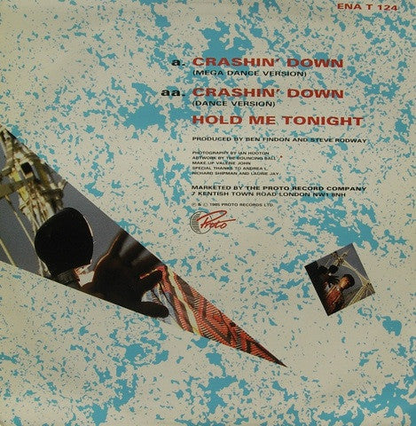 Legear : Crashin' Down (12", Single)