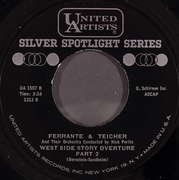 Ferrante & Teicher And Ferrante And Teicher Orchestra : West Side Story Overture (7", Styrene)