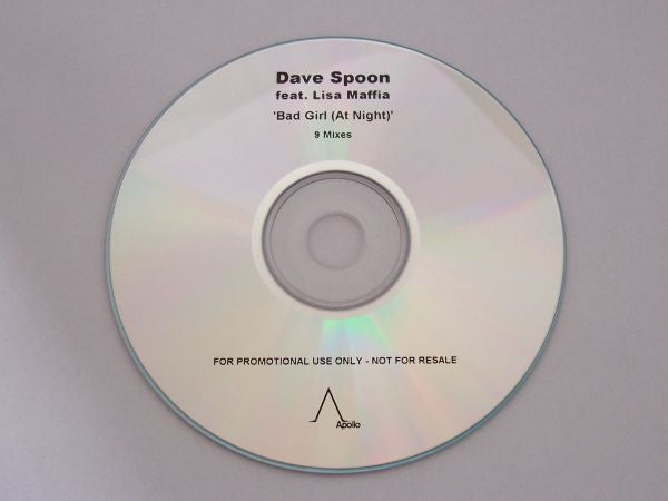 Dave Spoon feat. Lisa Maffia : Bad Girl (At Night) (CDr, Single, Promo, 9 M)