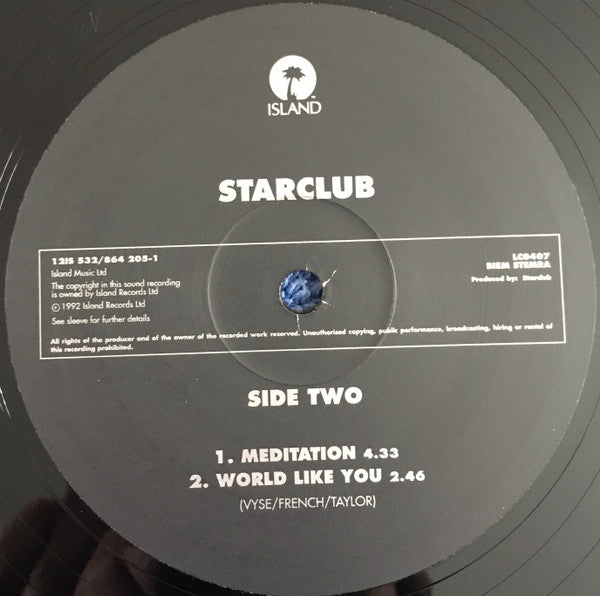 Starclub : Let Your Hair Down (12", Single)