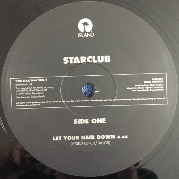 Starclub : Let Your Hair Down (12", Single)