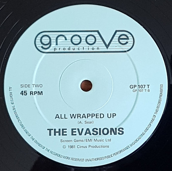 The Evasions : Wikka Wrap (12", Single, Pal)