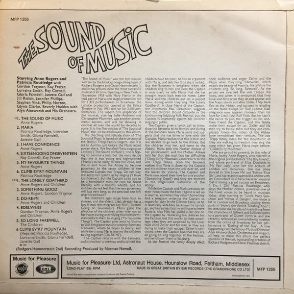 Anne Rogers And Patricia Routledge : The Sound Of Music (LP, Album)
