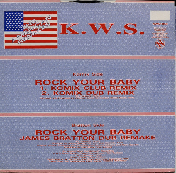 K.W.S. : Rock Your Baby (The American Remixes) (12")