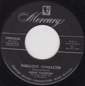 Sarah Vaughan With The Hugo Peretti Orchestra : Fabulous Character (7", Single, Ind)
