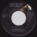 Elvis Presley : In The Ghetto / Any Day Now (7", RE)