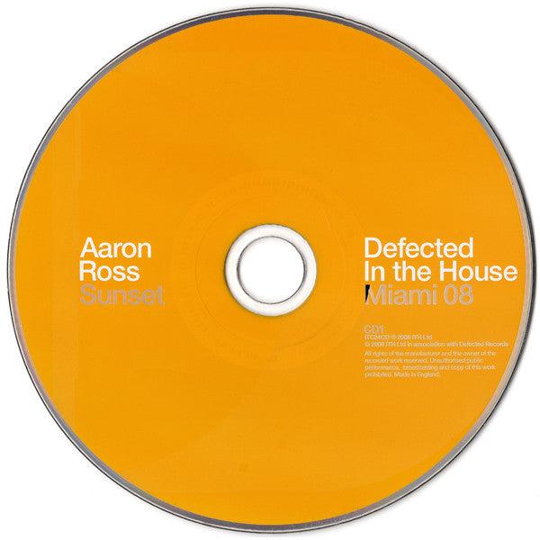 Various : Defected In The House - Miami 08 (3xCD, Mixed)