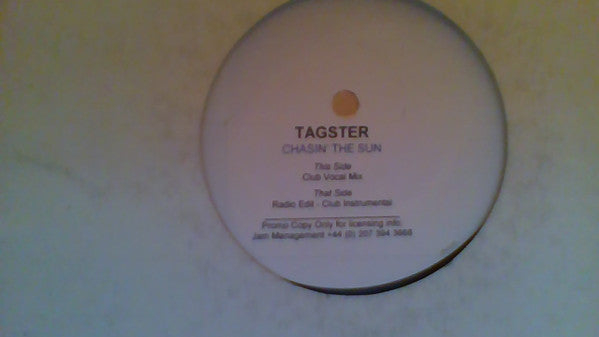 Tagster : Chasin' The Sun (12", W/Lbl)